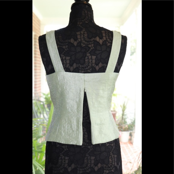 EXPO NEW YORK MINT GREEN JACKET AND SLEEVELESS TOP - Picture 10 of 10